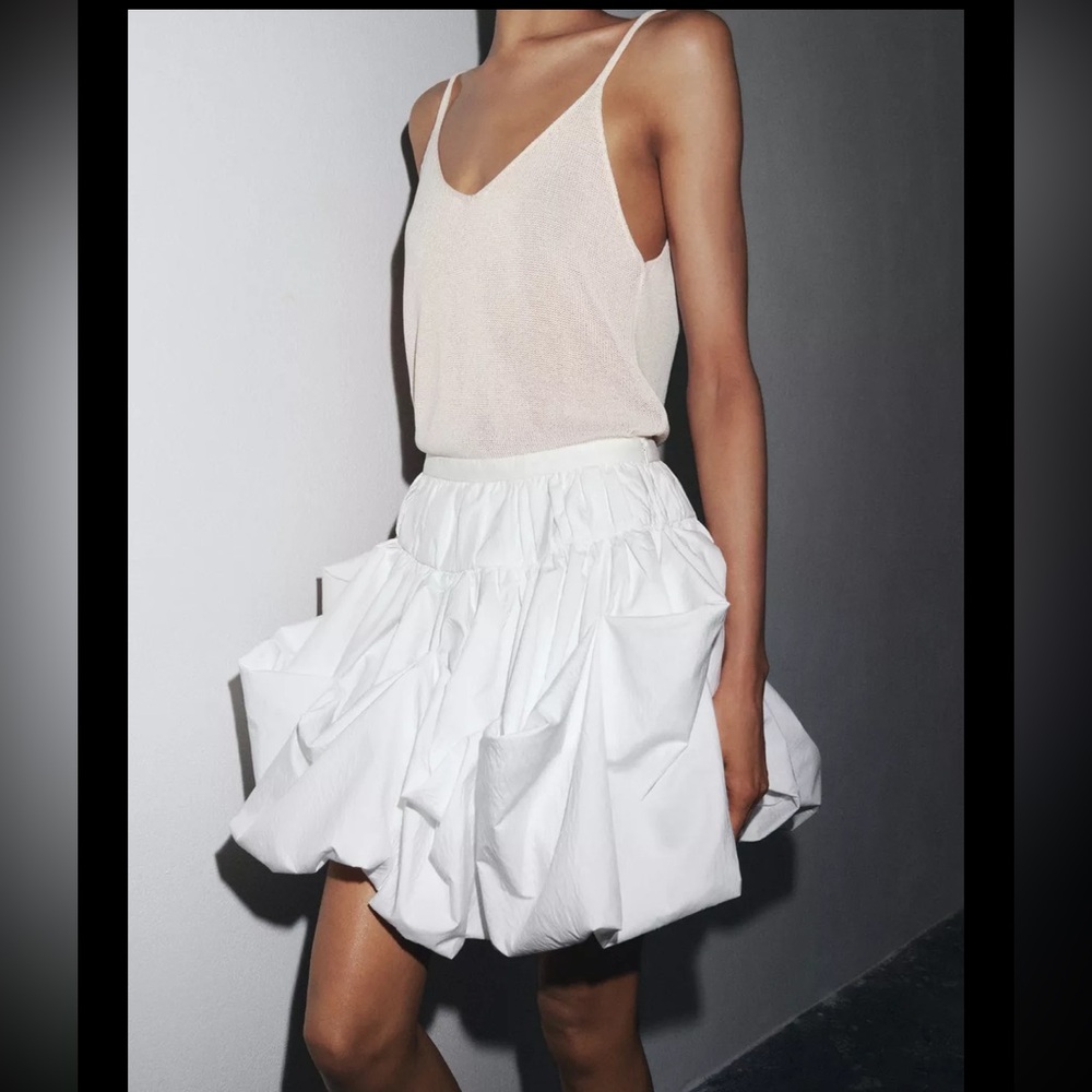 Zara ZW collection ballon skirt - Picture 4 of 12